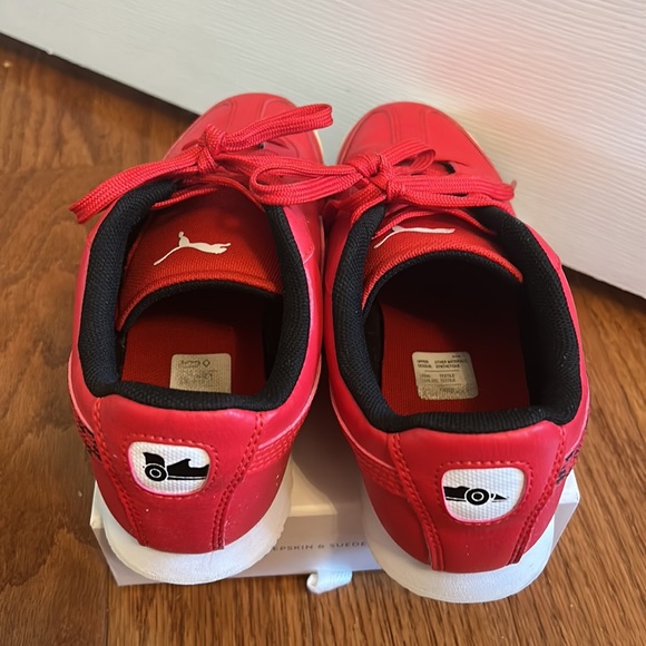 Puma Ferrari Sneakers | Red | Size 3 - Picture 4 of 4